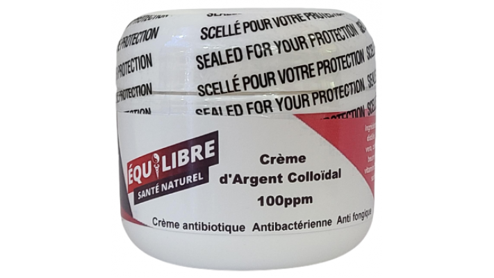 Argent Colloïdal (Antibiotique Naturel) Crème/Gel